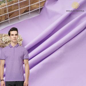 Wholesale Mercerized Polo Shirt Cotton Fabric Breathable Solid Gloss Knitted Material from china suppliers