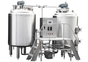Wholesale Restaurant Small Brewery Equipment , Mirror Polish Craft Beer Brewing Machine from china suppliers