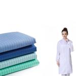 Cleanroom Anti Static ESD Fabrics Polyester Cotton Fabric 100d*100d