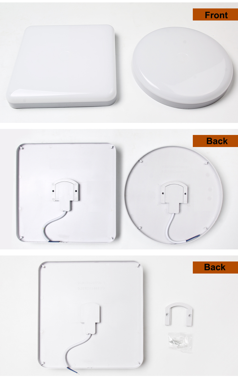 NO Dimmer 15w 20w IP65 Wall Mounted Outdoor LED Moisture-Proof Lamp for Russia Buyers