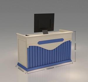 Wholesale Supermarket Grocery Retail Checkout Counter Retail Cashier Desk Durable from china suppliers