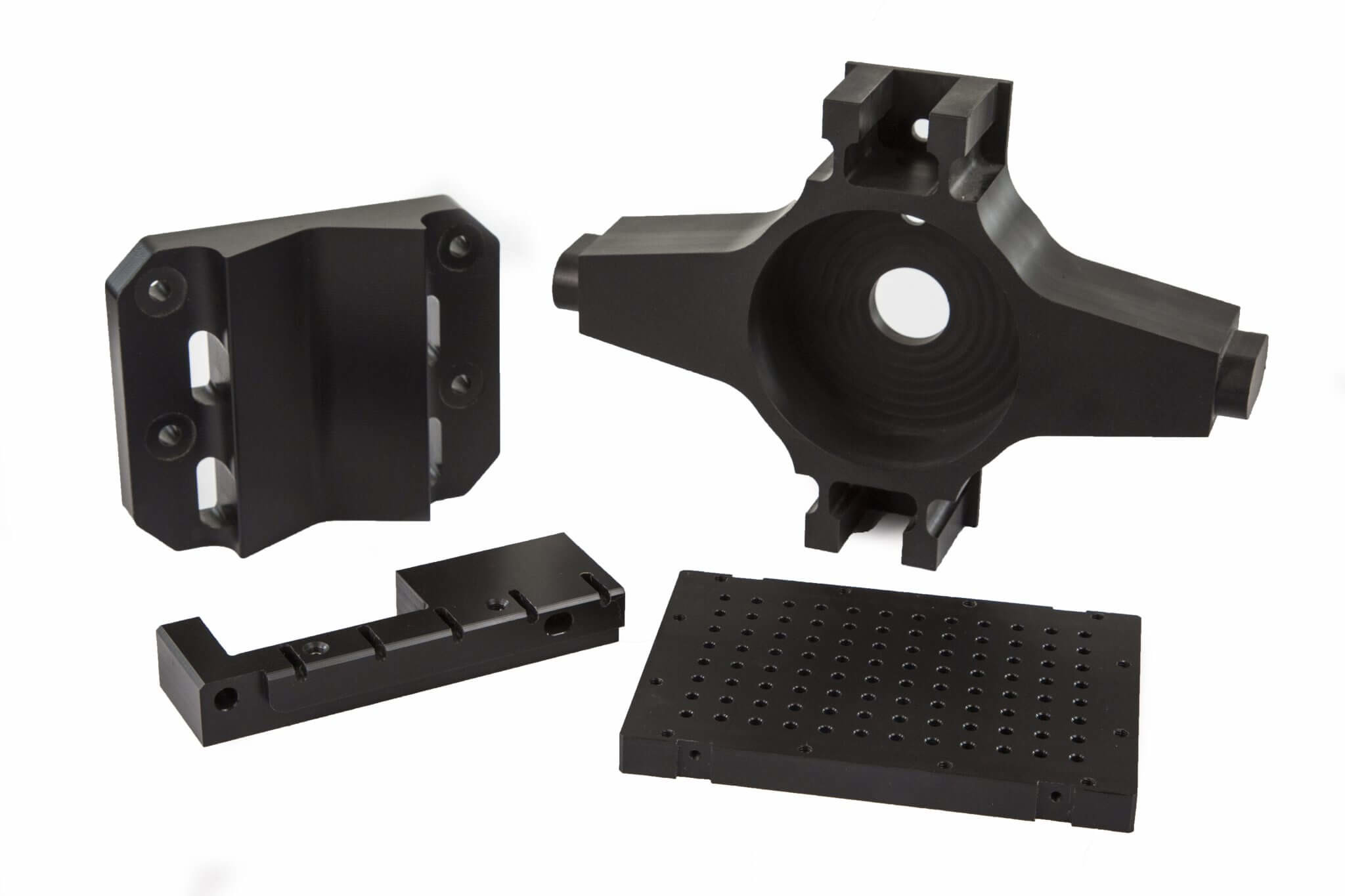 Custom Anodized 6090 Aluminum CNC Machining Parts Carbon Fiber Accessories Durable