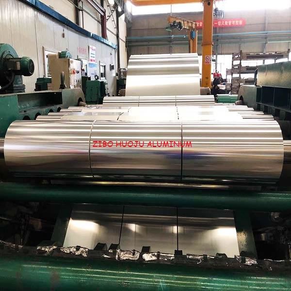 Aluminium foil jumbo rolls for household foil