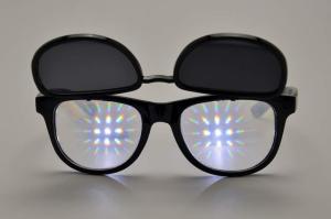 Wholesale Fashionable Wayfare Diffraction 3D Fireworks Viewing Glasses Eyewears from china suppliers