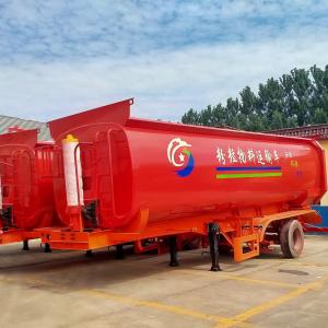 Wholesale Tank Powder Transportation Dump Trailer Tipping Trailer Powder Truck Semi Trailer from china suppliers
