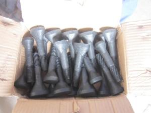Wholesale A3 Steel Nut Bolt Units Grinding Mill Liner Bolts Abrasion Resistant from china suppliers