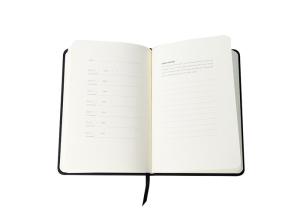 Wholesale Black Hardcover A4 A5 Custom Journal Printing , 200gsm Journal Printing Services from china suppliers