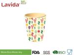 Wearable Eco Bamboo Fiber Cup Coffee Mug Eco Friendly Rustic Texture For