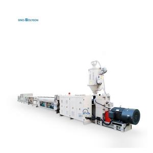 Wholesale 380V 50HZ 3Ph Automatic HDPE/PP Plastic Pipe Extrusion Line Size 20-110mm from china suppliers