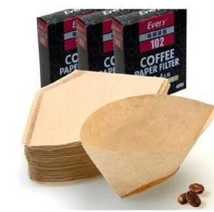 Wholesale OEM Food Grade Brown Cone Coffee Filter 49x163 mm from china suppliers