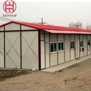 Wholesale Zontop Modern Frame Cheap Easy Assemble 2 Story Steel Structure Prefab K House Construction Real Estate Prefab House from china suppliers