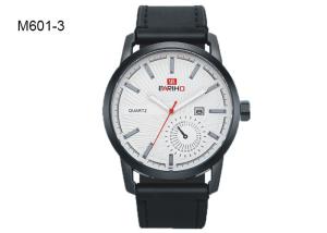 Wholesale 4 Pointers Brief Men's Quartz Watch Date Minimalist Classic Dress Wristwatch M601 from china suppliers