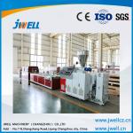 Jwell WPC products produced by two step extrusion machine famous brand plastic