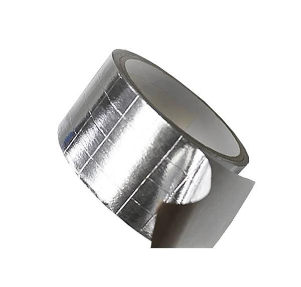 2 Way FSK Aluminium Tape Waterproof Rubber Resin Adhesive HVAC Reinforced Foil