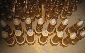 Wholesale High Air Pressure Top Hammer Drill Bits , Flat Face QL50 140mm Down The Hole Bits from china suppliers