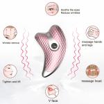 Rechargeable Heated Electric Gua Sha Massager Vibrating Lifting