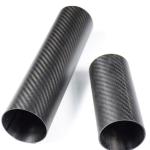 Anti Ultraviolet Radiation 1000MM Ultra Lightweight Carbon Fiber Tubes