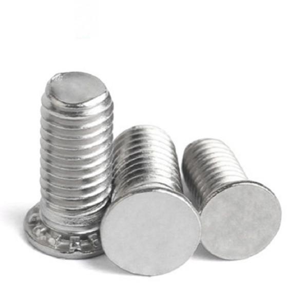Wide Round 304 Stainless Steel Press Fit Studs M8 Stainless Steel Bolts Rohs 6