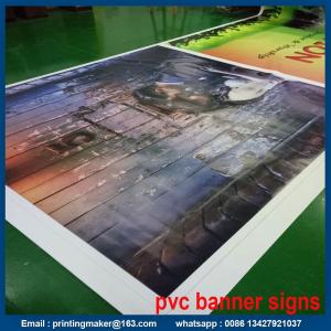 Wholesale High Resolution Outdoor Printed Vinyl Banners With Grommets from china suppliers