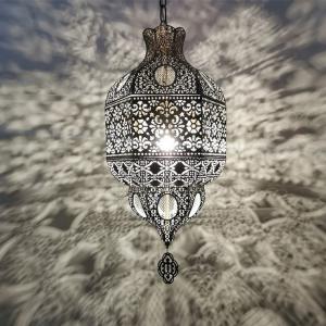 Wholesale Moroccan Hanging Lamp Arabian Lighting Flame Lustre Oriental Arabic Home Pendant Light(WH-DC-65) from china suppliers