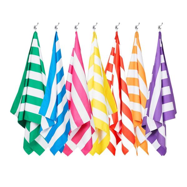 Large Sublimation Quick Dry Microfiber Beach Towel With Logo Custom Print