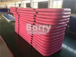 Girl Party Gift Pink Inflatable Air Track Gym Mat For Gymnastics Or Dance Avoid