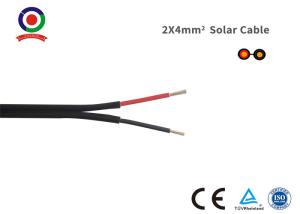 Wholesale Black 2 Core DC Cable Low Toxicity High Voltage And Current Carrying Capacity from china suppliers