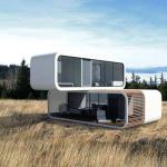 Apple Cabin House Customized Color Options Available for Exterior Metal Carved