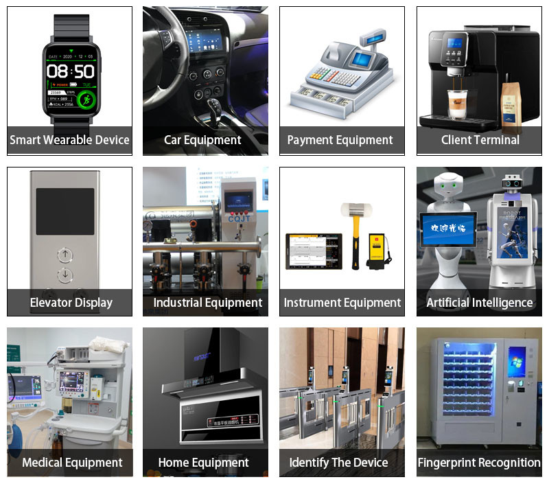 1024x600 High Resolution LCD Screen Wide Temperature 7.0 Inch LCD Display