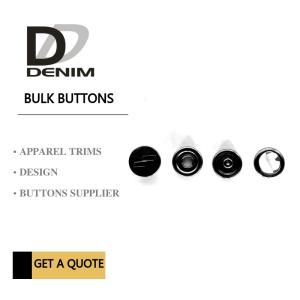 Wholesale Custom Snap Buttons 4 Parts Metal With Logo Black Ancient Silver from china suppliers