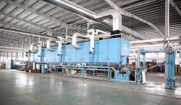 Vinyl PVC Wallpaper Production Line , Fabric Backed Wallpaper Manufacturing