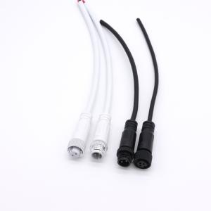 Wholesale Industrial 8 Pin Screw Connector , M12 Outdoor Waterproof Wire Connectors from china suppliers