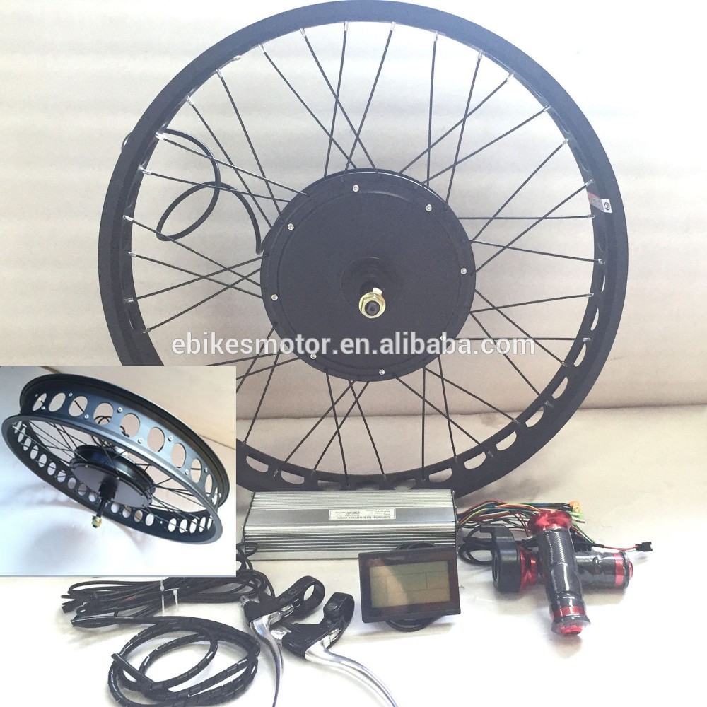 19" 21" rear wheel 48V 60V 72v 3000w 96v 3000w ebike conversion kit