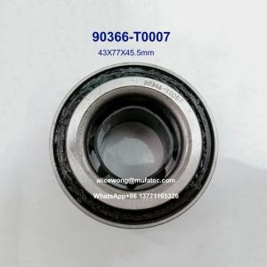 Wholesale 90366-T0007 43KWD07 Whell Hub Bearings 43X77X45.5mm for Toyota from china suppliers
