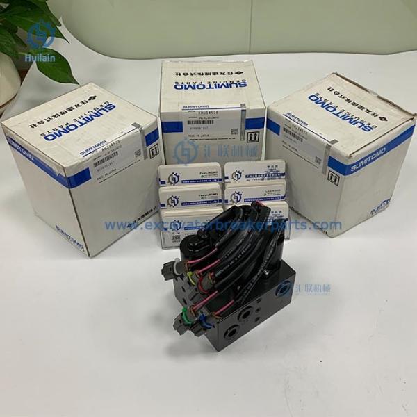 Sumitomo Excavator Electric Parts KHJ14520 Solenoid Valve SH210 SH350 SH800