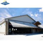 AISC / EN / JIS / GB Steel Structure Hangar Construction Earthquake Resistance