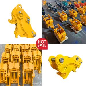 Wholesale Antirust Backhoe Quick Coupler , Hydraulic Quick Hitch For Excavator Cat Hitachi from china suppliers