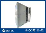 Waterproof Three Bay Outdoor Telecom Cabinet With Fan Cooling Integrated With