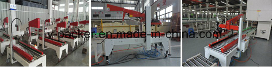 V-Pak Automatic Carton Sealer for Fodder Bags Case Wj-Zgf10