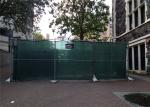6'x12' temporary chain link fence steel tubing 1½"(38mm) 1⅗"(40mm) mesh 2"x2"/