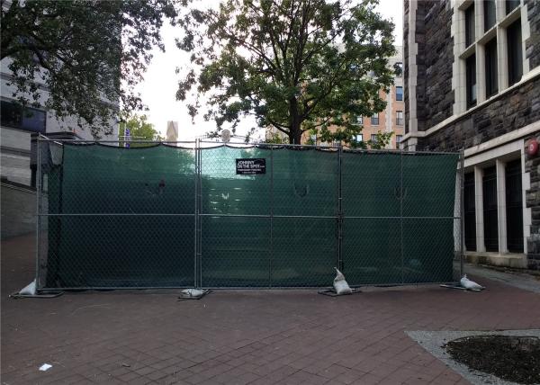 8'x10' constuction chain link mesh 2¼"x2¼"(57mmx57mm) diameter 11.5ga/2.75mm