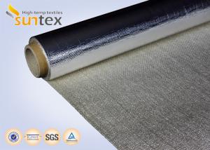 Wholesale Aluminum Foil Laminated Fabric For Thermal Insulation Cover, Heat Resistant Curtain, Duct from china suppliers