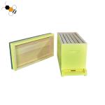 Painted Fir Wooden Yellow Langstroth Nuc Box For queen rearing