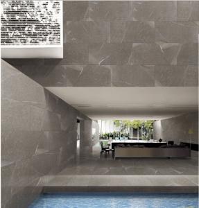 Wholesale Modern Commercial Non Slip Ceramic Floor Tile / 600*600 Black Tile Wall from china suppliers