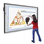 Oem 75 Inch Smart Board , Aluminum Edging Touch Interactive Whiteboard