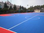 Outdoor Interlocking Rubber Floor Tiles Kindergarten Playground Plastic Flooring