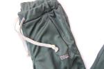 Black Oliv Uchia Ladies Knitted Track Pants YKK Zipper 100% Polyester