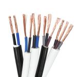 Insulated PVC 4 Core 15mm 25mm 4mm 6mm Flexible Copper Core Electric Power Cable