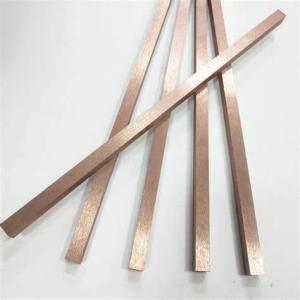 Wholesale ISO14001 75WCu Bright Surface Copper Tungsten Bar from china suppliers