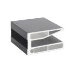 U Channel Base for Frameless Glass Balustrade on Balcony Deck Suit 10-13mm Glass